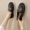 2023 Autumn/Winter Women's Thick Sole Loafers: Versatile British Style & Fashionable Soft Sole Southeast Asian Design.