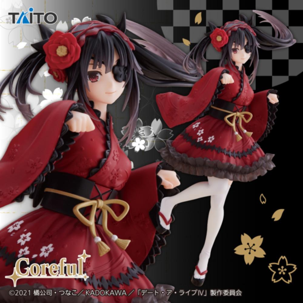 

Taito Date A Live coreful фигурка Куруми Токисаки в японском стиле гот лоли вер Япония для домашнего использования