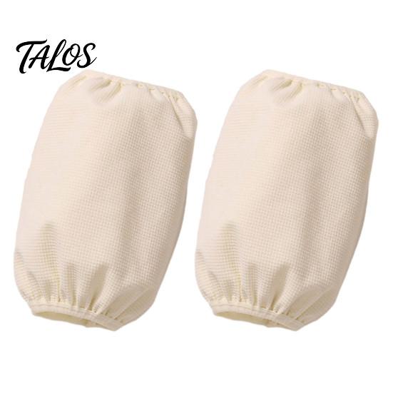 Reusable Sleeve Guards for Winter Stain Resistant Arm Sleeves, Elastic Cuff Oil-proof Protective Covers, Soft Fabric Protectors Sewing Solid
