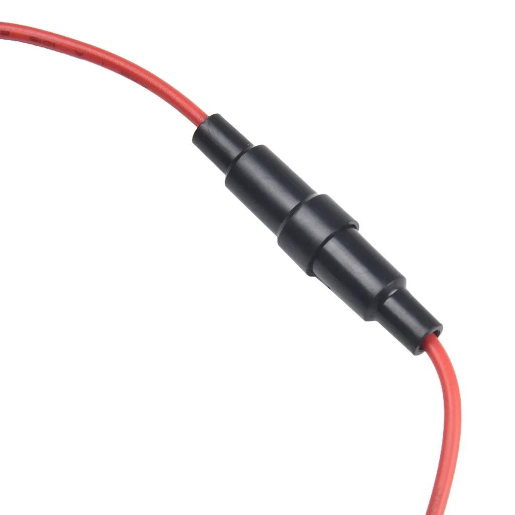 Glass Tube Fuse Holder 20AWG 250V Protect Wiring Electrical Equipment Brand New High Quality In-line Screw Type