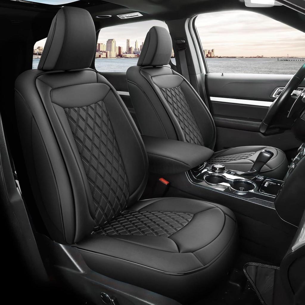 Ford Explorer 16-24 Seat Cushion - All-Season Full Coverage Leather Seat Cover
