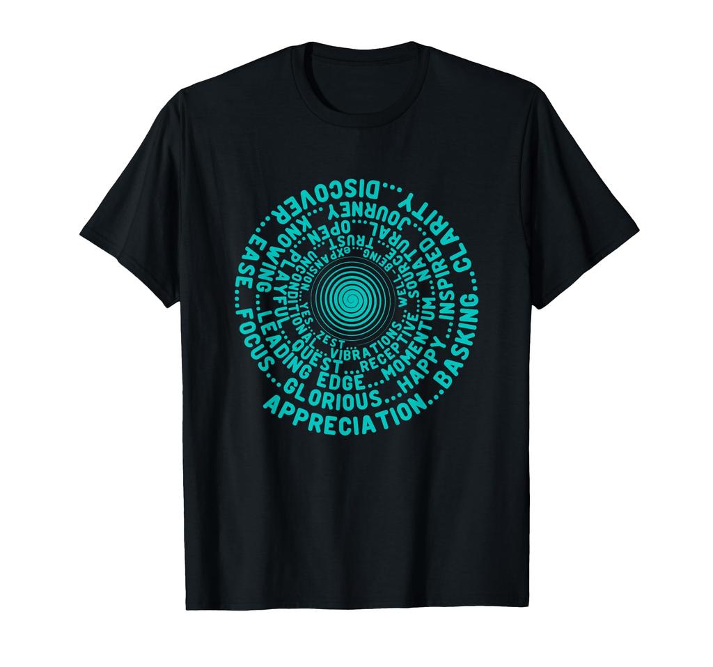 ABC Feel Good Fun Vortex Abraham-Inspired Law of Attraction T-Shirt