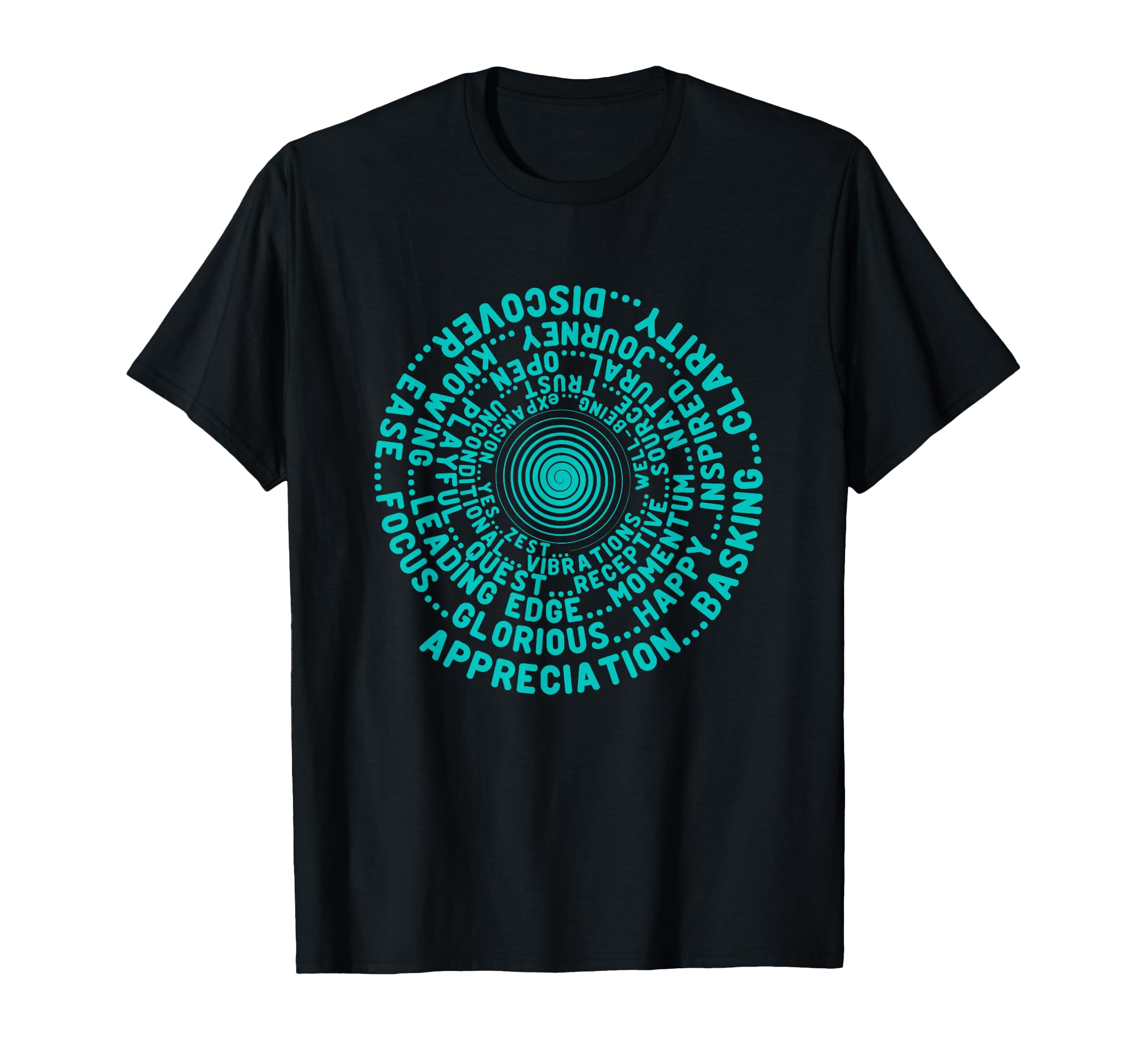 

ABC Feel Good Fun Vortex Abraham-Inspired Law of Attraction T-Shirt