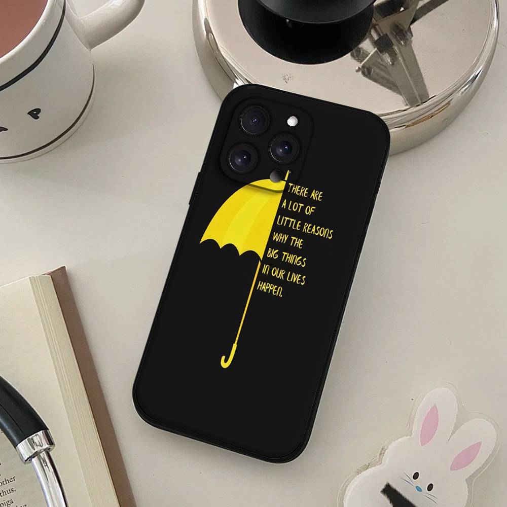 How I Met Your Mother Phone Case For IPhone 17 16 15 14 13 12 11 X XR XS Plus Pro Max Mini Soft Black Cover