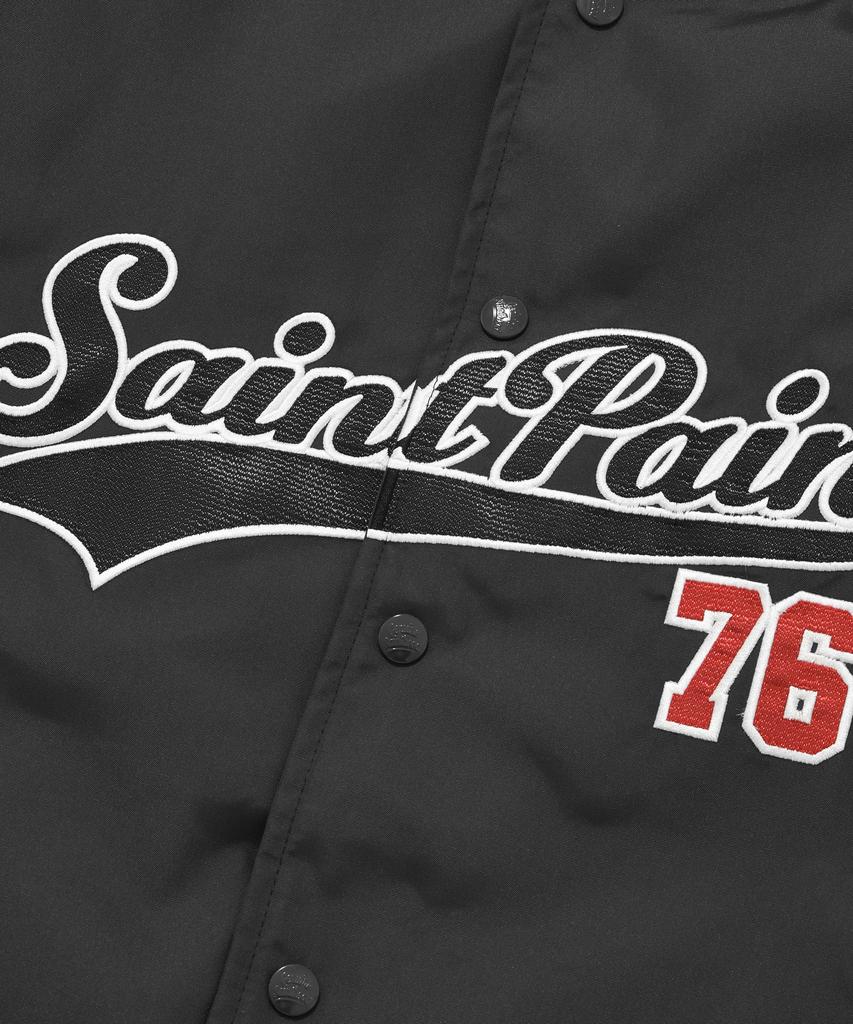 Saintpain Sp Team Logo Stadium Jacket - Black