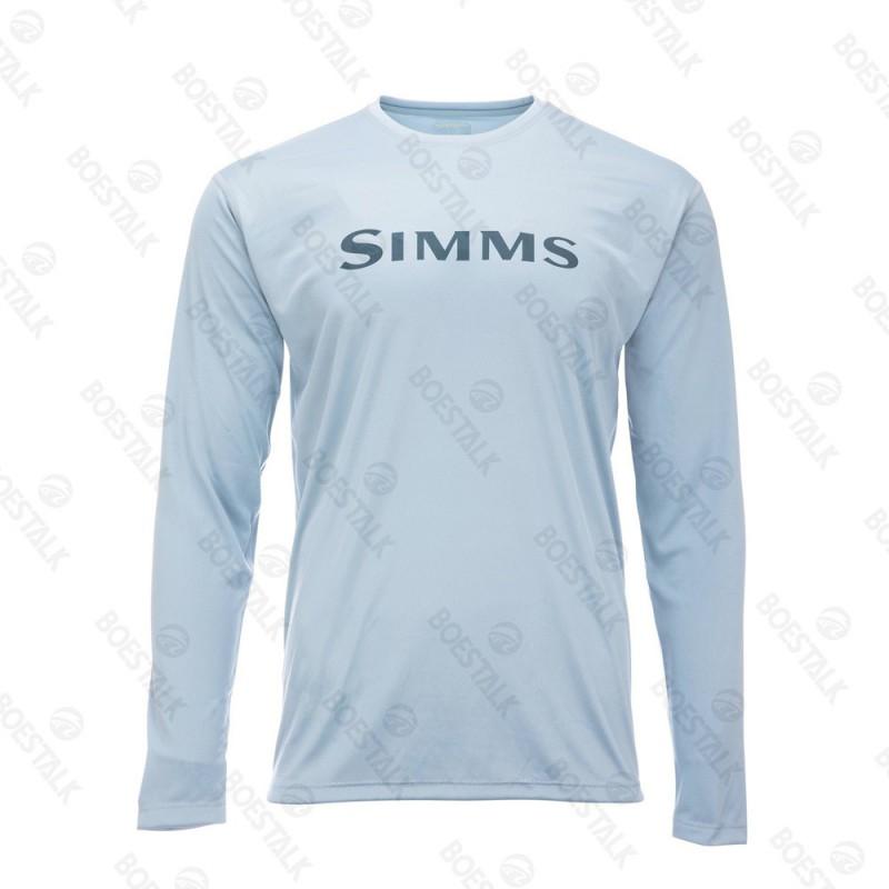 Mens Quick-Dry UV Protection Fishing T-Shirt Long Sleeve Crew Neck Outdoor Angling Summer Wear