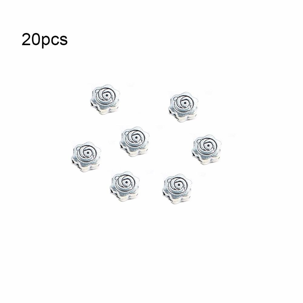 

Сплав Серебро Любовь Цветок Бабочка Свободная Бусина Аксессуары Сделай Сам Ретро Серьги Браслет Ожерелье Материал для Изготовления