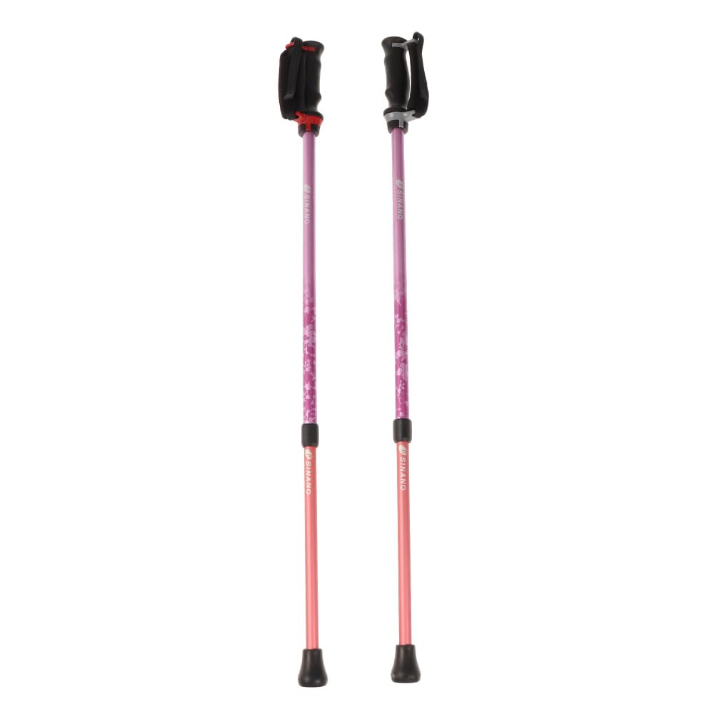 SINANO Safe Two-Stick Cane/Pink