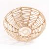 Hand Weaved Rattan Lamp Shade Easy to Install Chandelier Lamp Accessories  Restaurant
