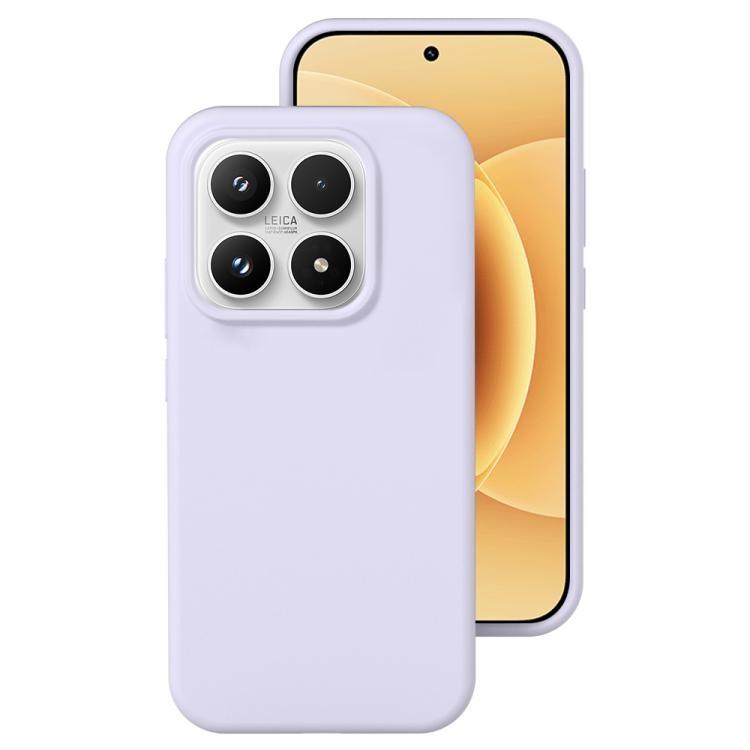 For Xiaomi 17 Liquid Silicone Phone Case Skin-Friendly Shockproof Protective Back Cover