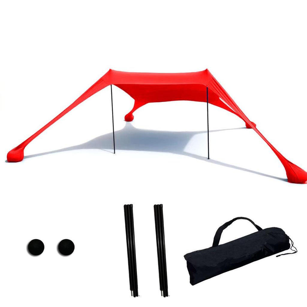 Seaside Portable Camping Canopy Tent Sunshade for Outdoor Beach and Fishing