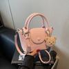 Retro small bag women's spring and summer new handbag high-end simple commuting fashion messenger bucket bag