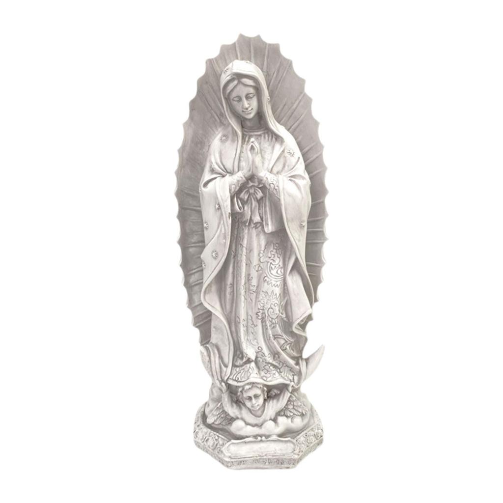 Gesegnete Jungfrau Maria Statue Elegante Figur Wohnaccessoire Figur Unserer Lieben Frau von Fatima