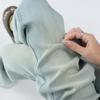 Tencel Soft Denim High Waist Nostalgic Blue Wide Leg Women's Jeans, Summer 2025