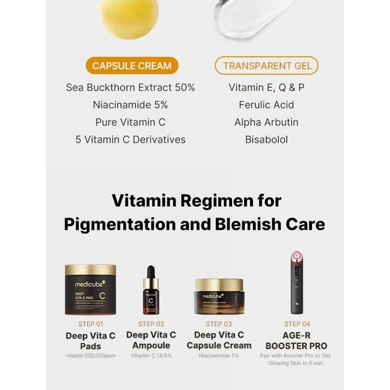 Medicube Deep Vita C Kapselcreme