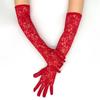 2pack Sophisticated Lace Evening Gloves Party Costume Gloves Fashionable Gloves for Evening Parties Weddings