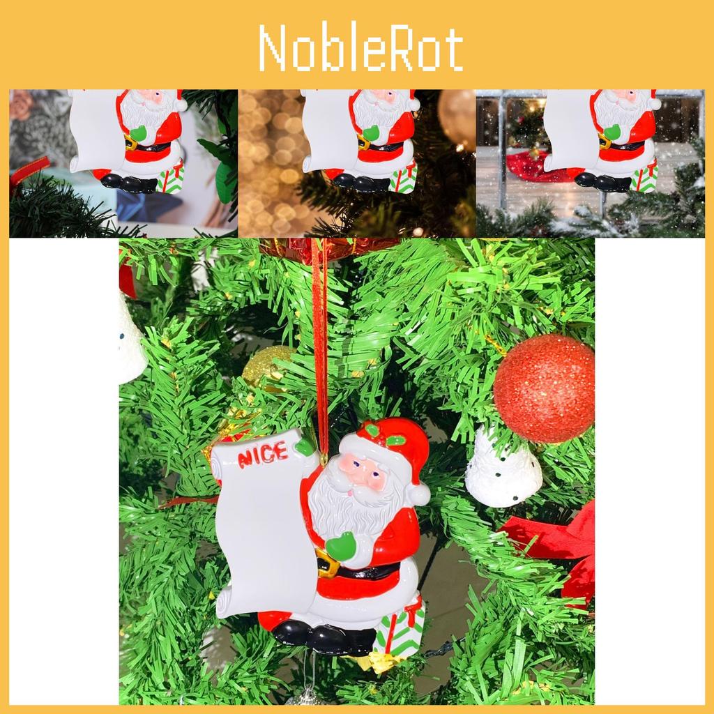 Einzigartige Weihnachtsmann Brief Gruß Geschenk Harz Ornament Für Moderne Weihnachtsdekorationen