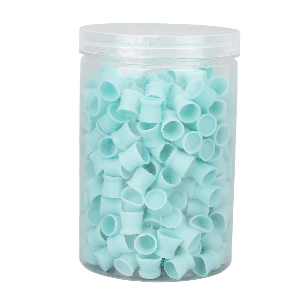 300pcs Tattoo Ink Cups Food Grade Silicone Multipurpose Disposable Tattoo Pigment Cups for Tattoo Supplies