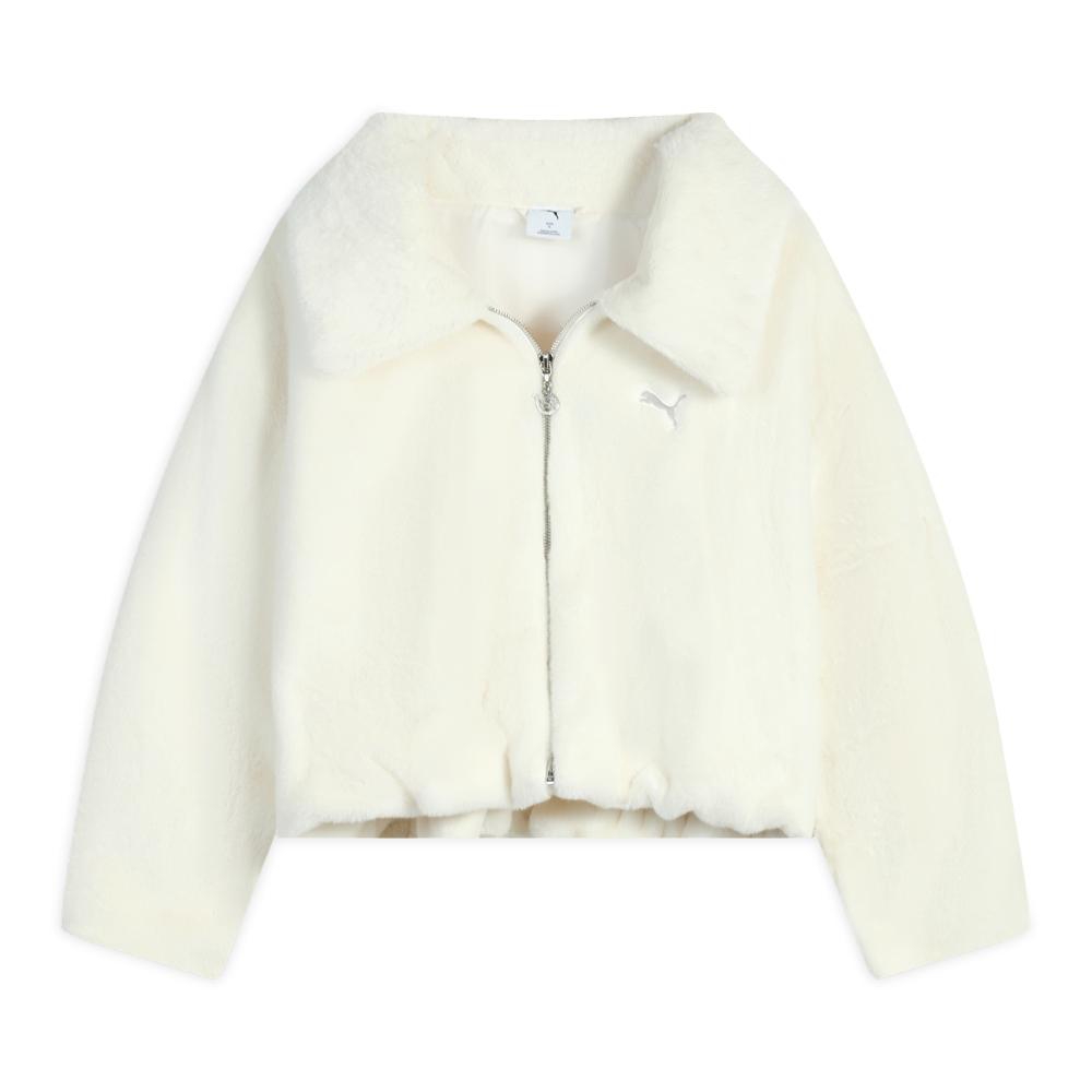 PUMA FW25 RACE AHEAD FUR JKT Faux Fur Women s 636172-91 L