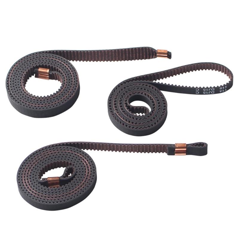 3D Printer Accessories X/Y/Z Axes Belt Replacement Kit Synchronous Leather Belt Timing Belt Mechanical Part for 1