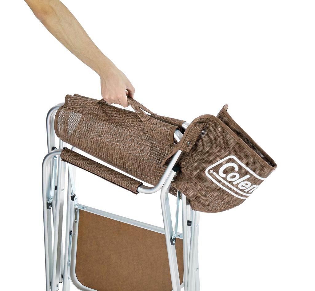 Coleman Aluminum Deck Chair (Greige)