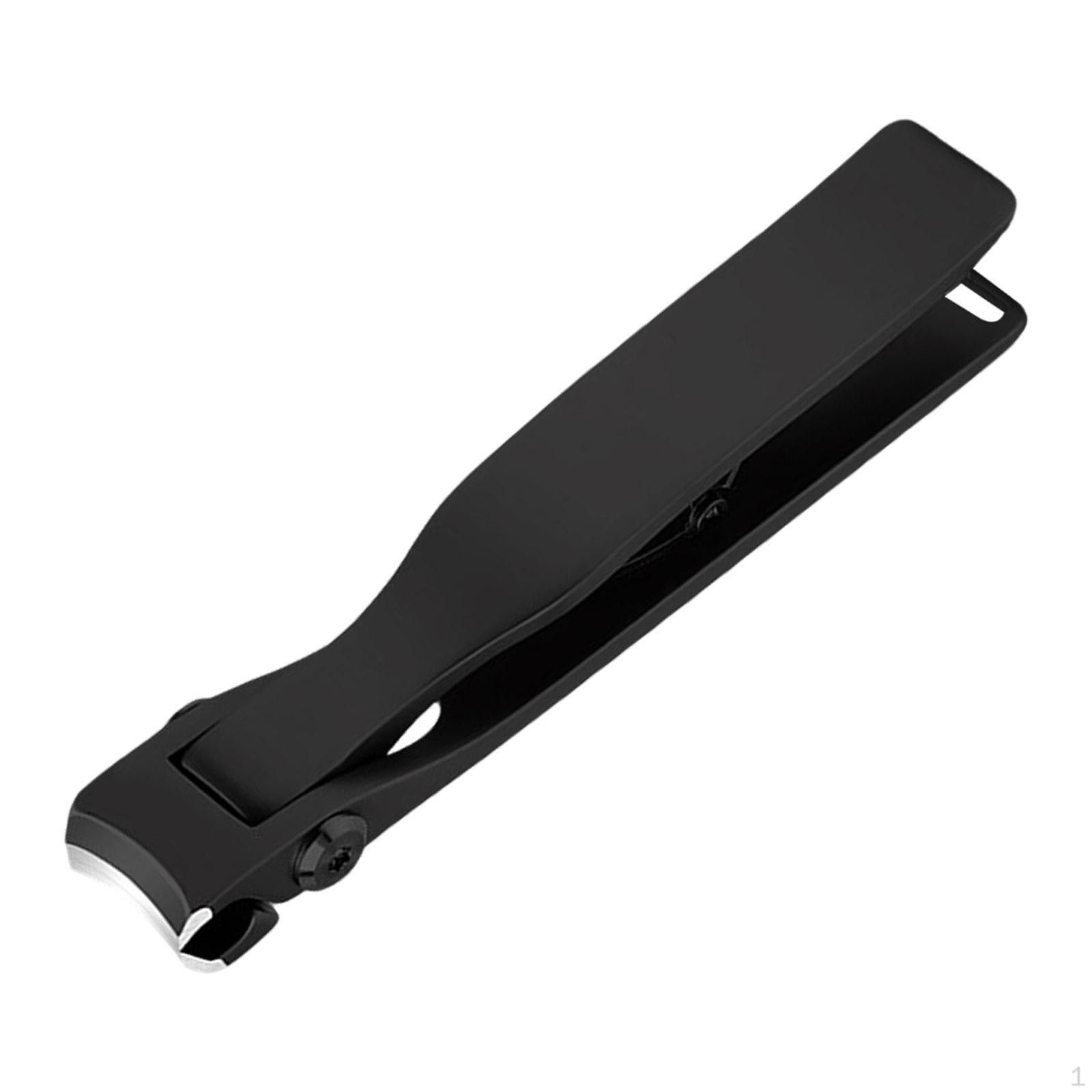Nail Clippers, Fingernail & Toenail Clippers Zinc Alloy Durable Sharp Heavy Duty Anti Splash Premium