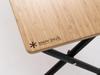 Snow Peak Sammenleggbar Hylle Lys Bambus Bord Skrivebord Camping Utendørs LV-065TL