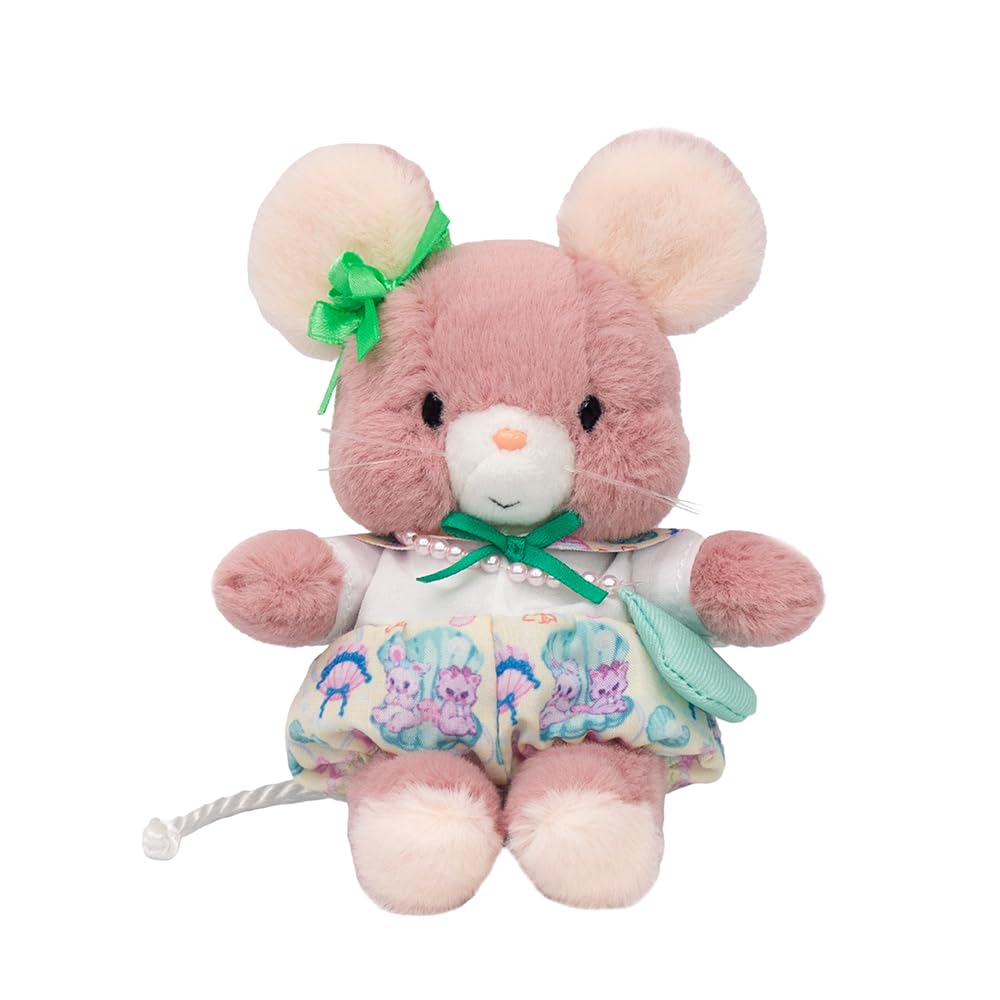 Yoshitoku Retro Plüschkollektion miniQ Pippi SWIMMER Kostüm & Beutel Set (Gelb) Für dich: Ca.. B9 x T8 x 12cm 180622