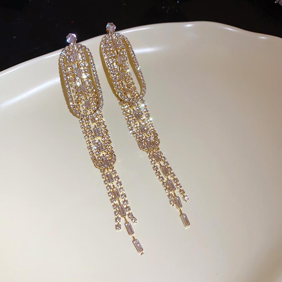 Fashion tassel ladies earrings