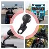 1 Piece Motorcycle Bracket For Camera Smartphone Gps Mounts Base Holder Motorcycle Angled Base M10 M8 Ball Head Adapter