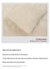 Women's Solid Color Cashmere Cable Knit Pullover Sweater - Round Neck, Thick, Warm Base Layer