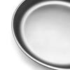 TOMSHOO 1000ML/1500ML Lightweight Titanium Frying Pan Dinner Fruit Plate Pan Food Container for