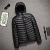 Men's 2023 Lightweight Cotton Jacket - Thin, Versatile, Stand Collar, Short, with Hood for Autumn/Winter