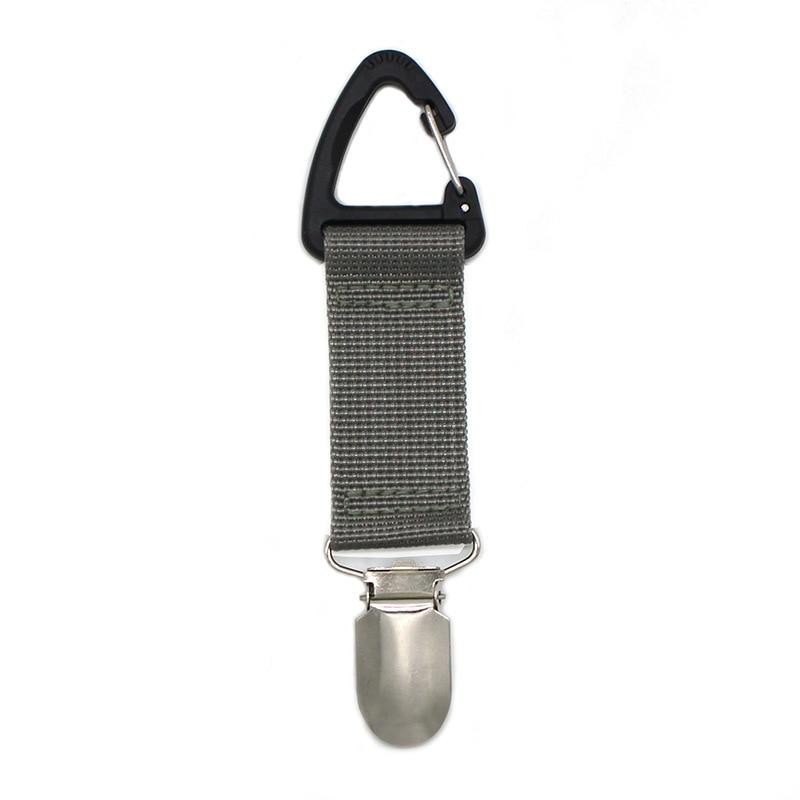 Clip per cappello da viaggio da appendere alla borsa, zaino, bagaglio, per bambini, adulti, viaggi all'aperto, accessori da spiaggia