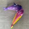 Large Inflatable Starry Sky Dolphin Toy for Water Parties