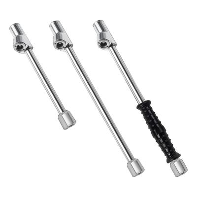 Dual Head Tire Chuck Quick-Plug Inflator Rod Gauge-for Car Truck Deflator Valve