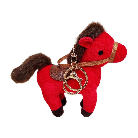 Huggable Pony Plush Toy for Kids Soft Stuffed Animal for Bedtime & Cuddling Realistic Spotty Horse Doll Gift for Children Toddlers