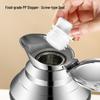 Large Capacity Stainless Steel Thermos Flask with Double Layer Insulation and Glass Liner