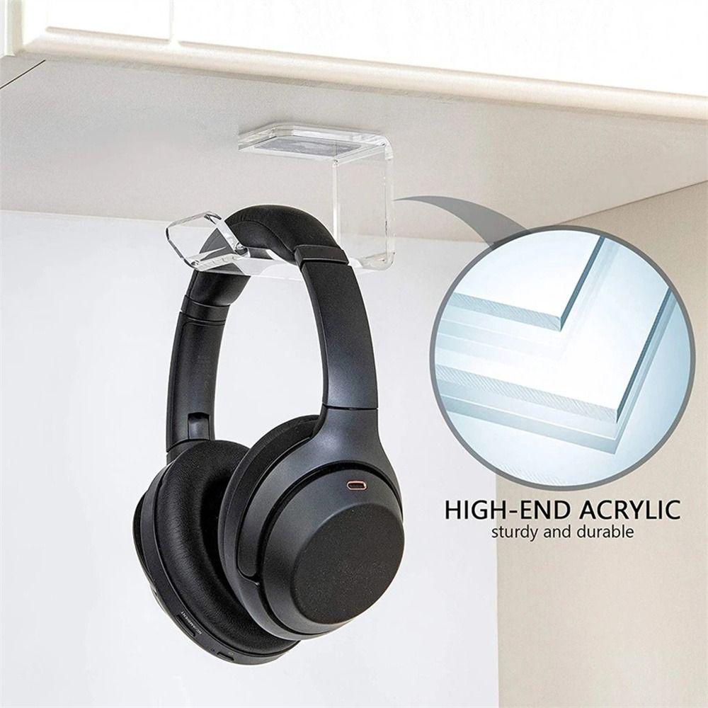NATEFEMIN ABS Earphone Hook Holder Hanging Bracket Headset Storage Rack For Xbox Series X Accessory Spare Part