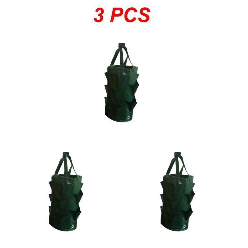 1/2/3 Stück Pflanzbeutel Gartenarbeit Blumenpflanzbeutel Luftgarten Pflanze Feuchtigkeitsspendender Atmungsaktiver Beutel Erdbeerpflanz-Aufbewahrungsbeutel