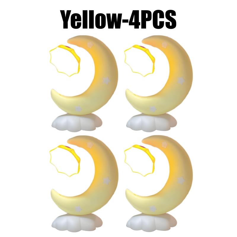 Niedliches LED Mond Nachtlicht USB Wiederaufladbare Nachttischlampe für Schlafzimmer Schreibtisch Dekolampe Kinder Weihnachtsgeschenk