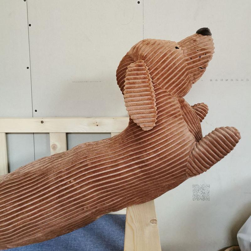 Cute Hugging Pillow Plush Stuffed Short-legged Dachshund Stuffed Cushion Collection For Home Office