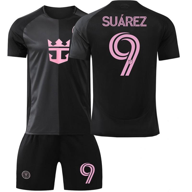2526 Miami Jersey Adult Children's Short-sleeved Football Set No. 9 Suarez 10 Messi