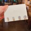 1Pc Magnetic Non Piercing Earrings Zircon Crystal Faux Diamond Ear Clips Simple Stud Jewelry For Women Men Girls