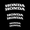 4pcs Car Brake Caliper Stickers Decoration Stickers For Honda Jazz Fit Avancier Crv Accord Pilot City Prelude Mugen Power XR-V FN9