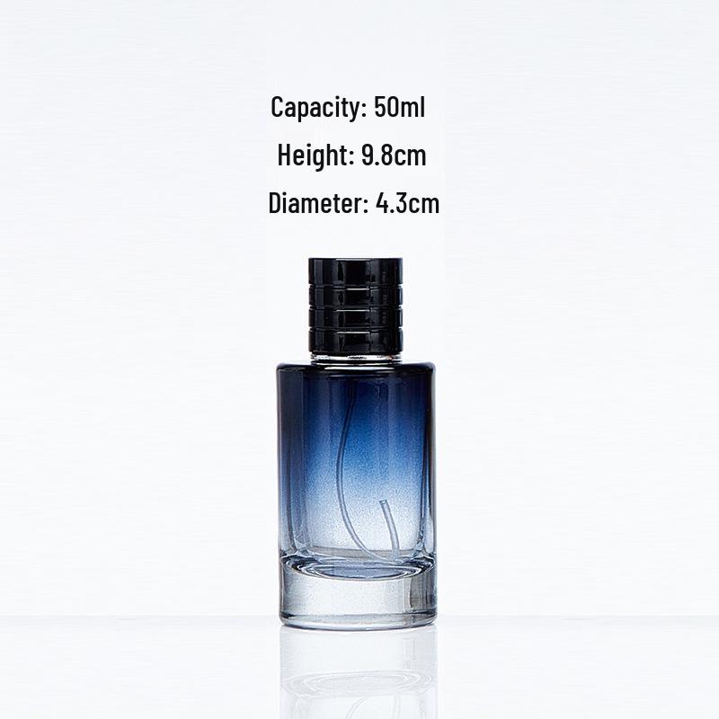 Gradient Perfume Decanter 30ml, Colored Spray Bottle 50ml/100ml, Hydrating Lotion Bottle Sample