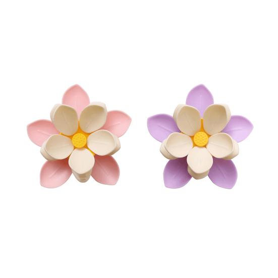 10Pcs Food Sealing Clip for Potato Chips Flower Snack Bag Sealer Refrigerator Magnet Multi-Function Bag Clips for Coffee Cereal Kitchen