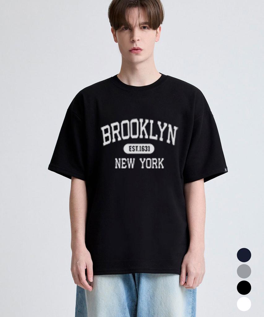 NANDE Brooklyn Oversized Printed Short Sleeve T-Shirt 4 Colors