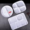 Commercial Melamine 4-Compartment Food Tray