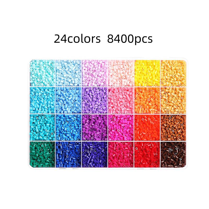 2,6 mm Eisenperlen Perler Perlen Hama Perlen DIY Hohe Qualität Handgemachtes Geschenk Schmelzperlen 8400 Stück/Set